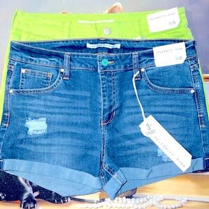 $15 sale for Two Celebrity Pink Shorts size 11/30w